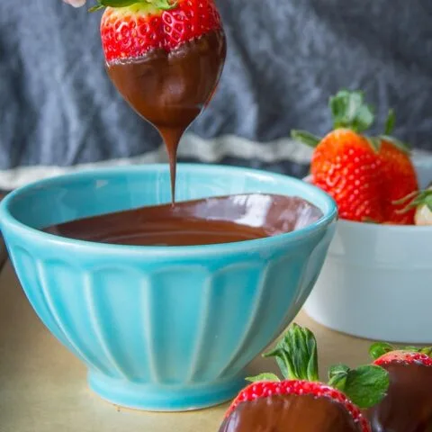 Microwave Melted Chocolate