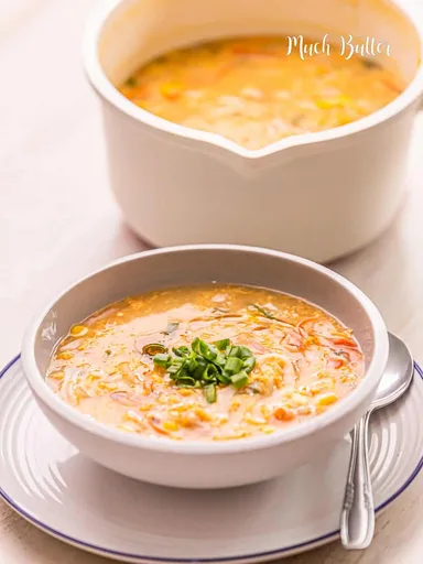 Sopa de Cangrejo y Maíz