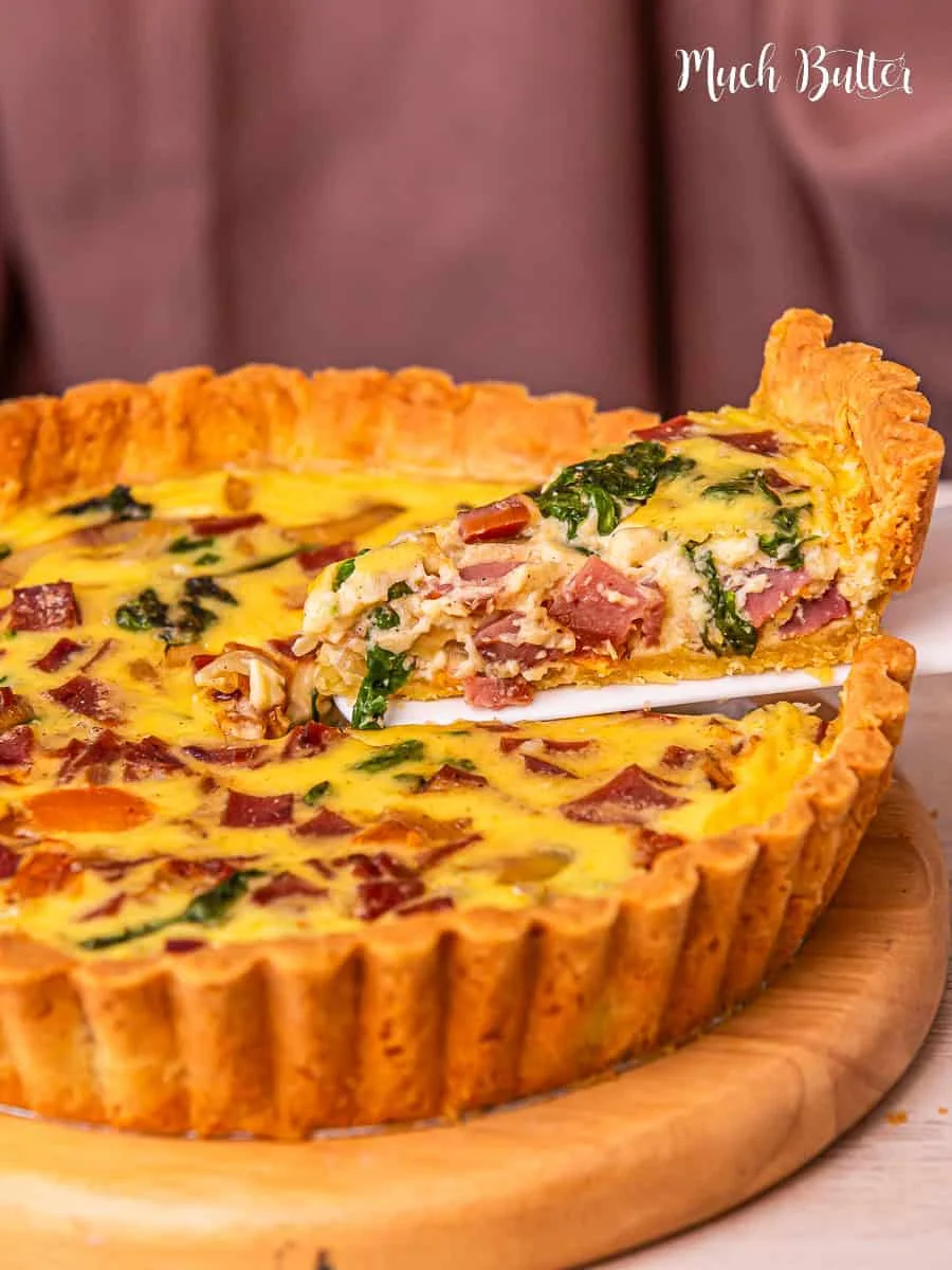 Creamy Spinach Quiche