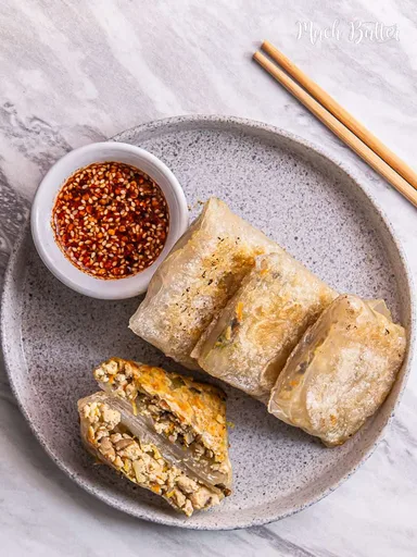 Crispy Rice Paper Dumpling