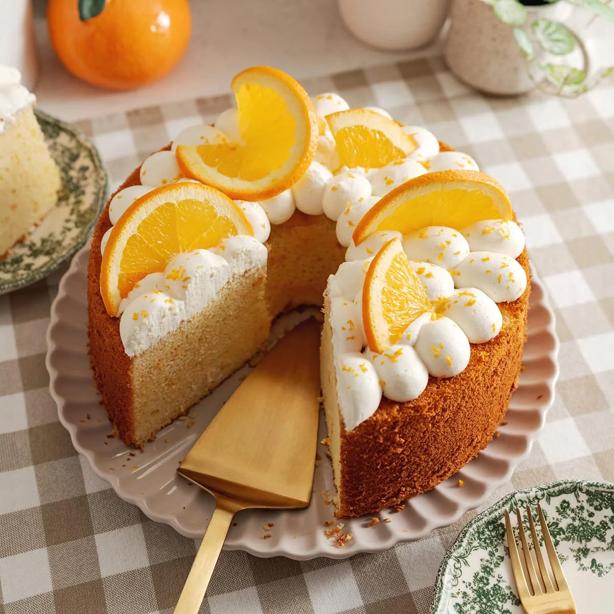 Orange Chiffon Cake