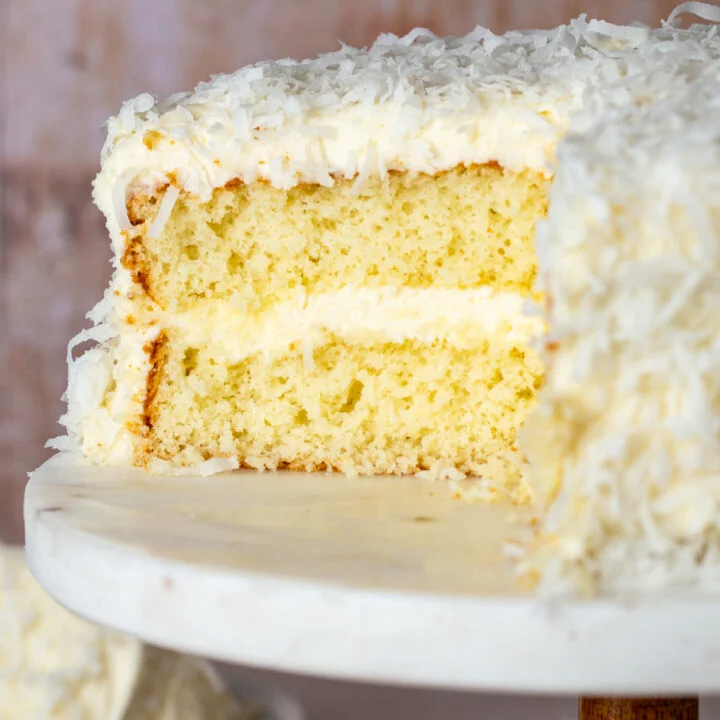 Perfectly Moist Coconut Cake