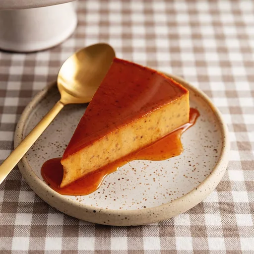 Flan de calabaza