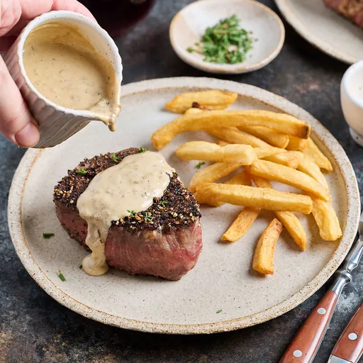 Filete a la pimienta