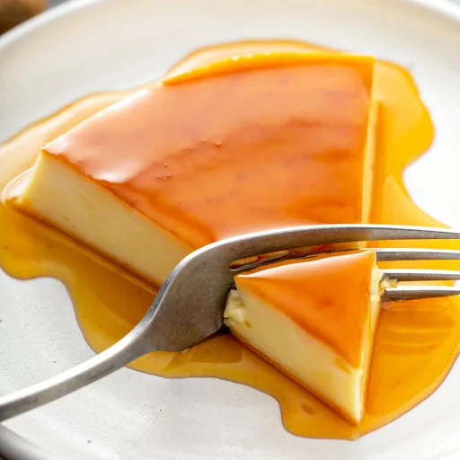 Postre de flan de caramelo español fácil