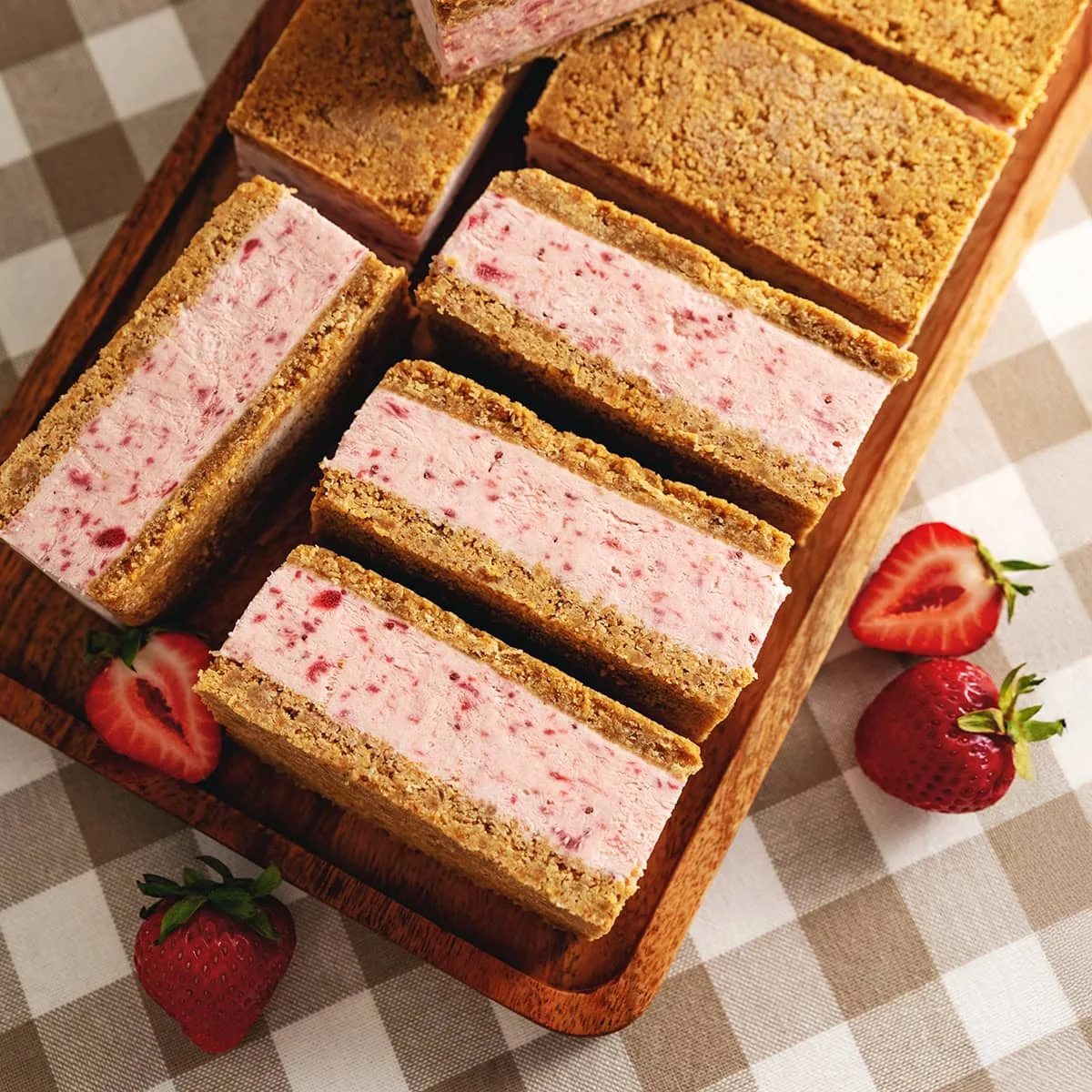Strawberry Ice Cream Sandwiches