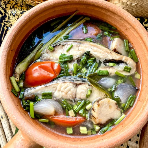 Thai Fish Soup Recipe (Tom Yum Pla)