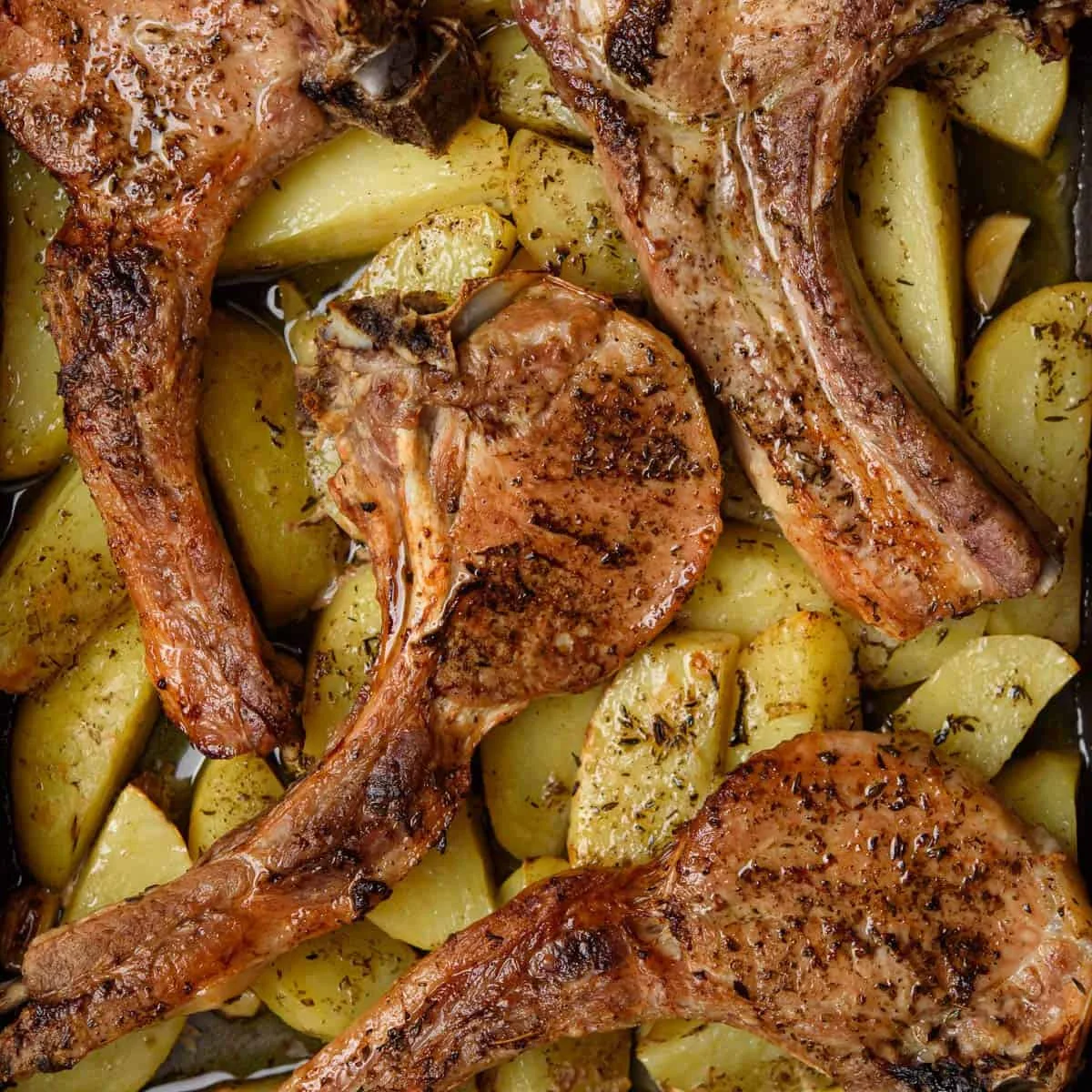 Baked Pork Chops And Potatoes