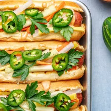 Bahn Mi Hot Dogs Recipe