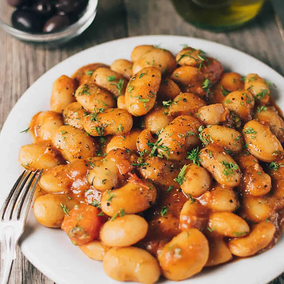 Greek Butter Beans Recipe (Gigantes Plaki)