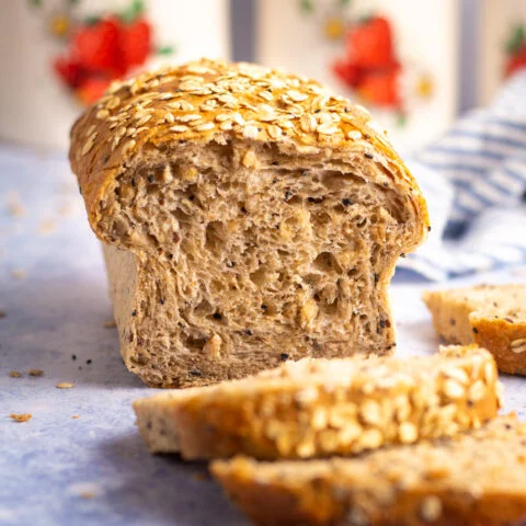 Soft Seeded Sandwich Bread