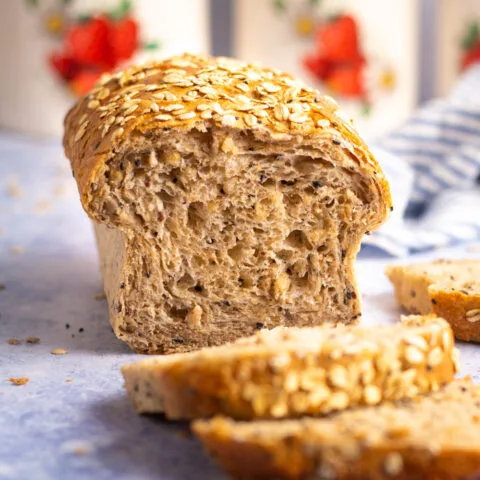 Soft Seeded Sandwich Bread