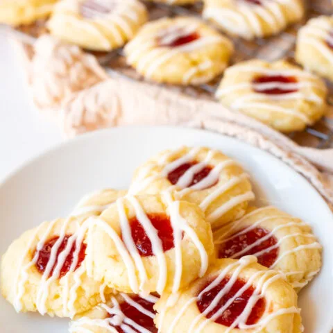 Shortbread Thumbprint Cookies
