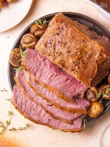 Roast Beef con Salsa de Carne