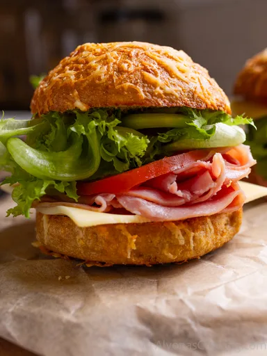Asiago Cheese Bagel Sandwich Recipe