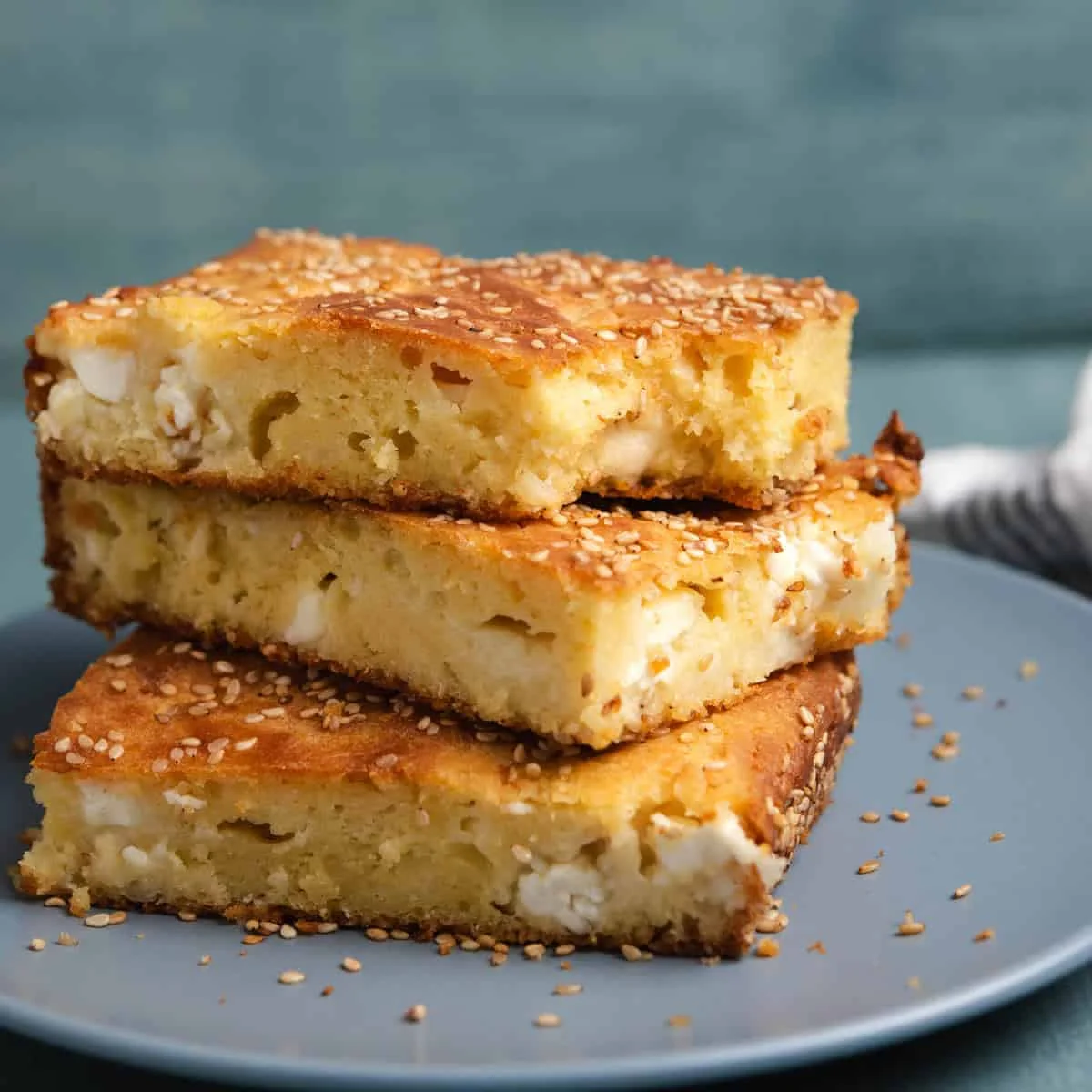 Crustless Cheese Pie (Tiropita Without Phyllo)