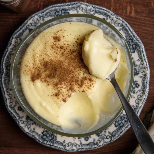 Crema pastelera de vainilla