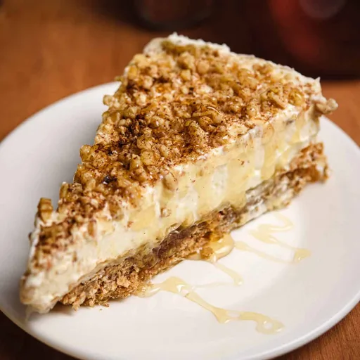 Tarta de queso baklava (crema fácil sin horno)