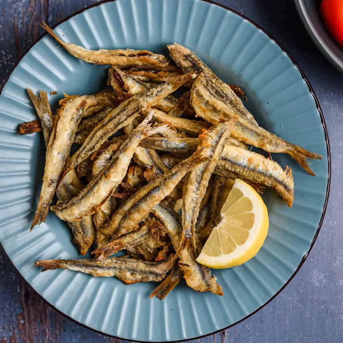 Fried Anchovies on Stovetop and Oven