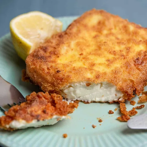 Fried Feta Cheese Saganaki
