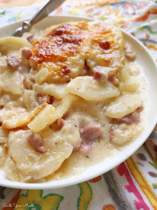 Ham & Cheese Scalloped Potatoes