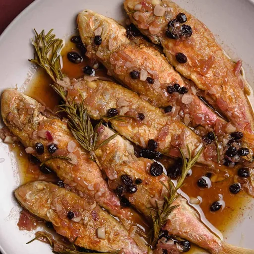 Savoro (Receta griega de salmonete)