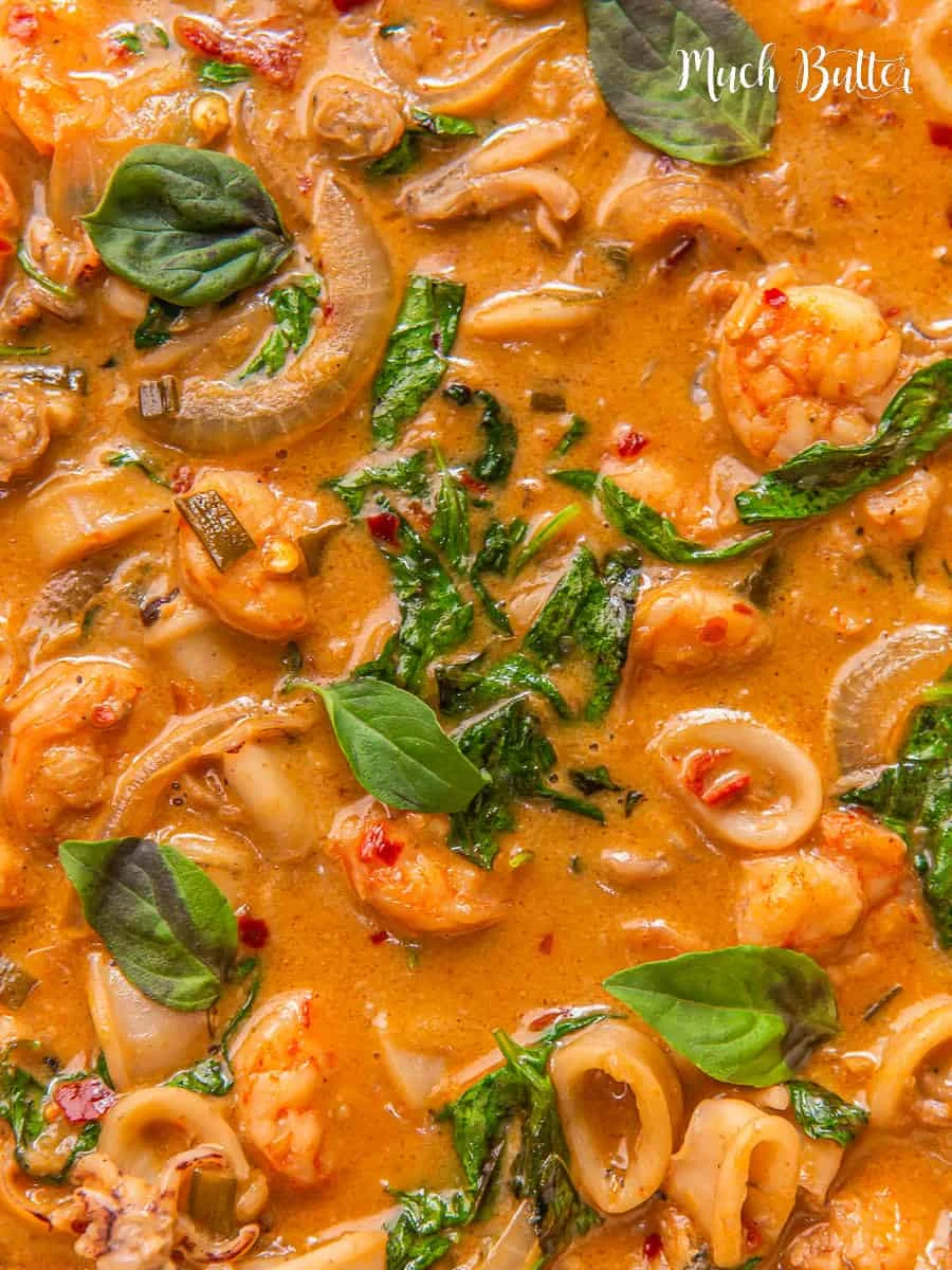 Thai Seafood with Basil
