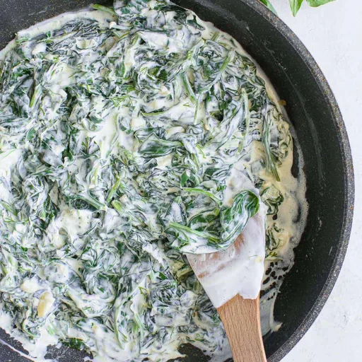 Espinacas a la Crema con Yogur Griego - Estilo Detox