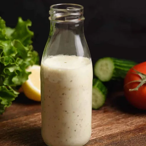 Aderezo griego para ensalada de yogur