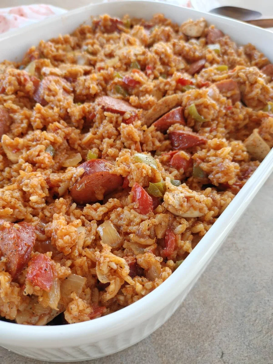 Easy Baked Jambalaya
