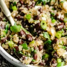 Black Bean Quinoa Salad Recipe