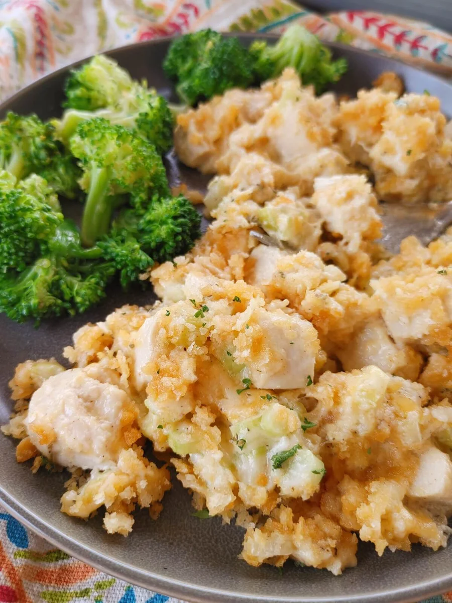 Scalloped Chicken Casserole