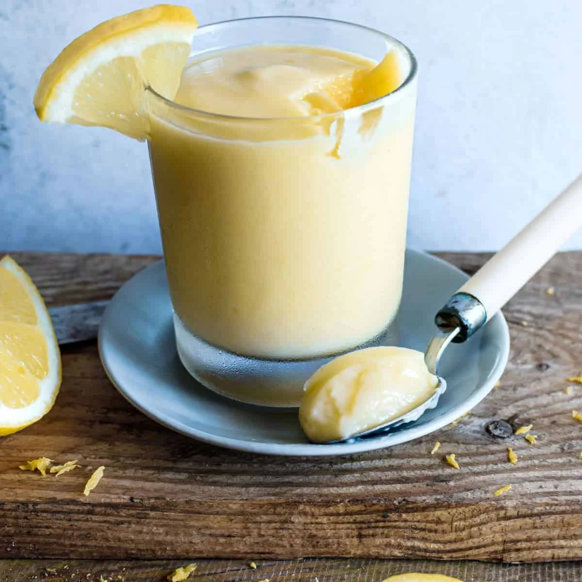 Lemon Cream (lemon curd with milk)