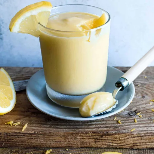 Lemon Cream (lemon curd with milk)
