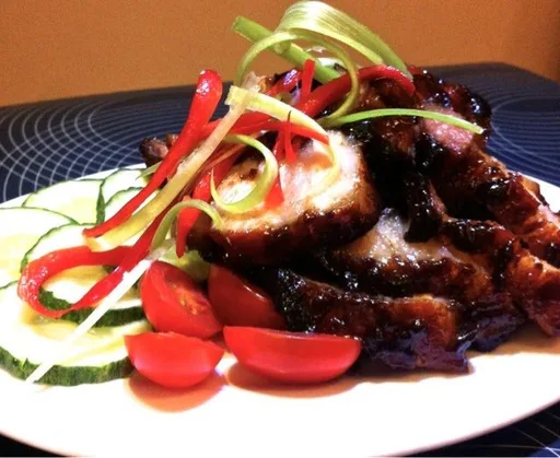 Char Siew a la sartén (Cerdo a la barbacoa chino)
