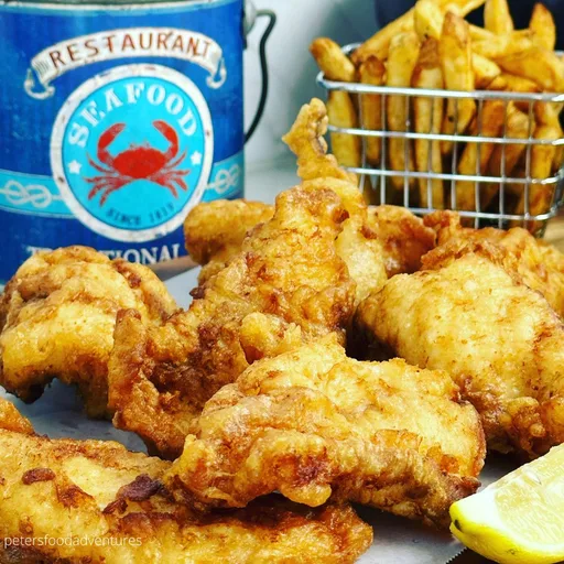 Pescado rebozado con cerveza