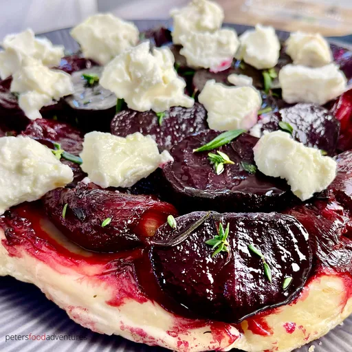 Beetroot Tarte Tatin (Video)