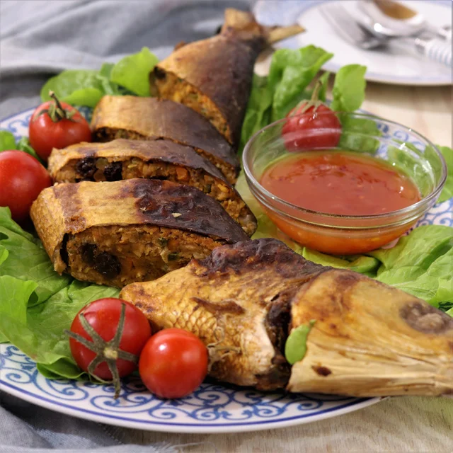 Rellenong Bangus (Stuffed Milkfish)