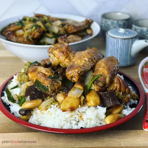 Alitas de Pollo Salteadas al Wok