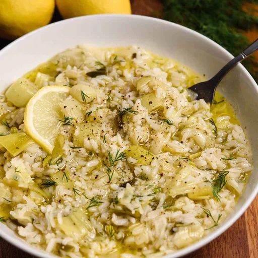 Prasorizo - Arroz con puerros