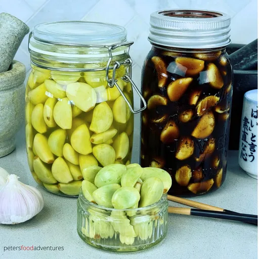 Chinese Pickled Garlic