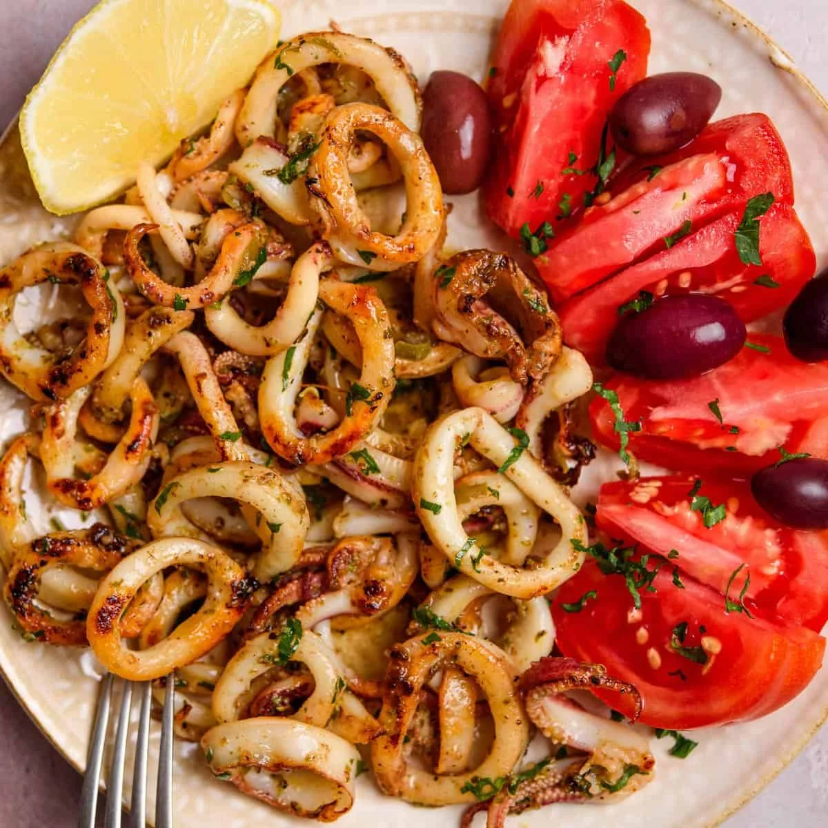 Quick and Easy Sauteed Calamari