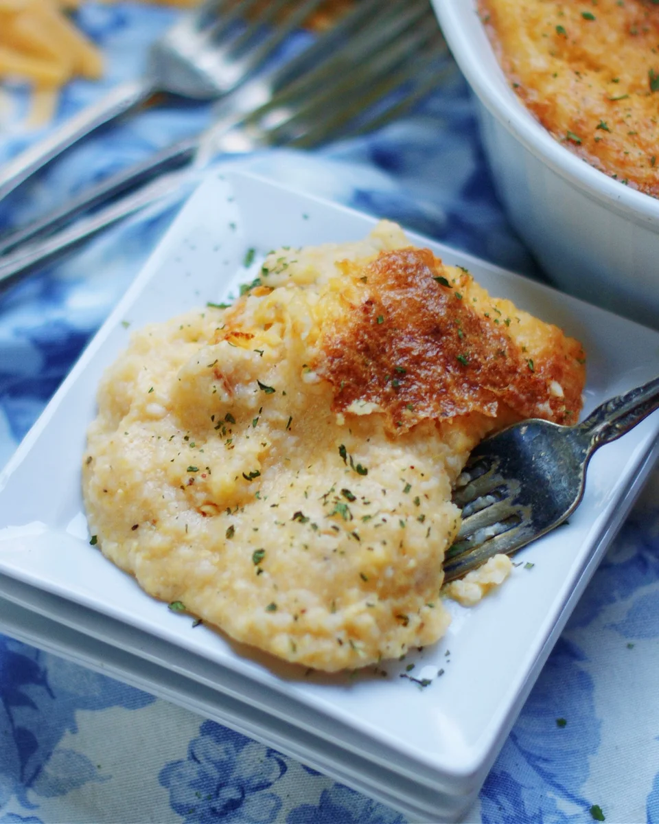 Baked Gouda Cheese Grits