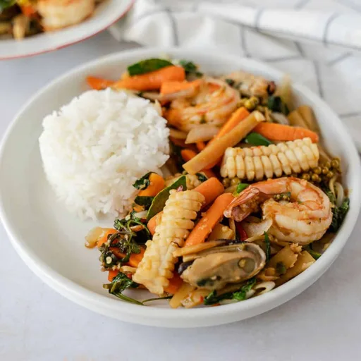 Pad Cha Talay Recipe