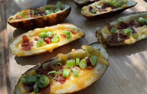Loaded Smoked Potato Skins