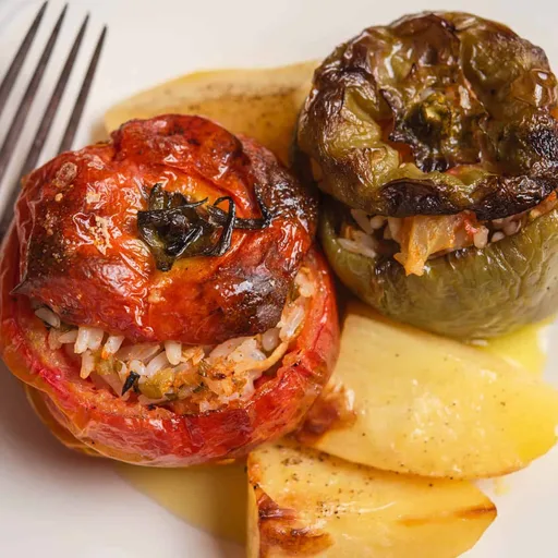 Gemista - Greek Stuffed Vegetables