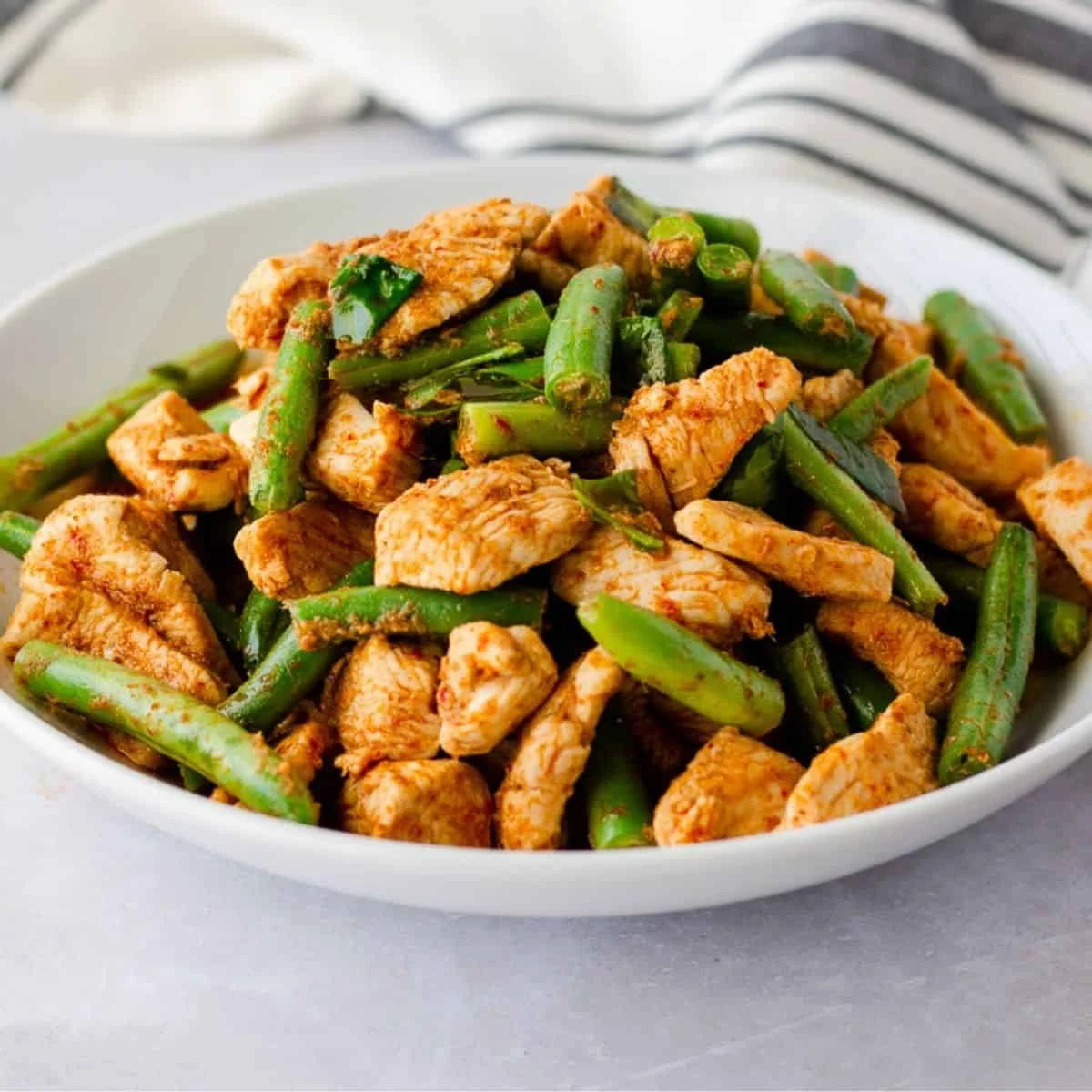 Pad Prik Khing Gai Recipe