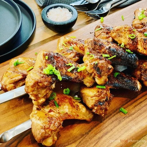 Alitas de pollo asiáticas