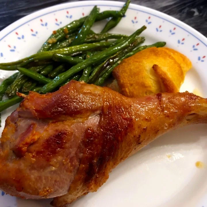 Oven Roasted Turkey Legs Recipe