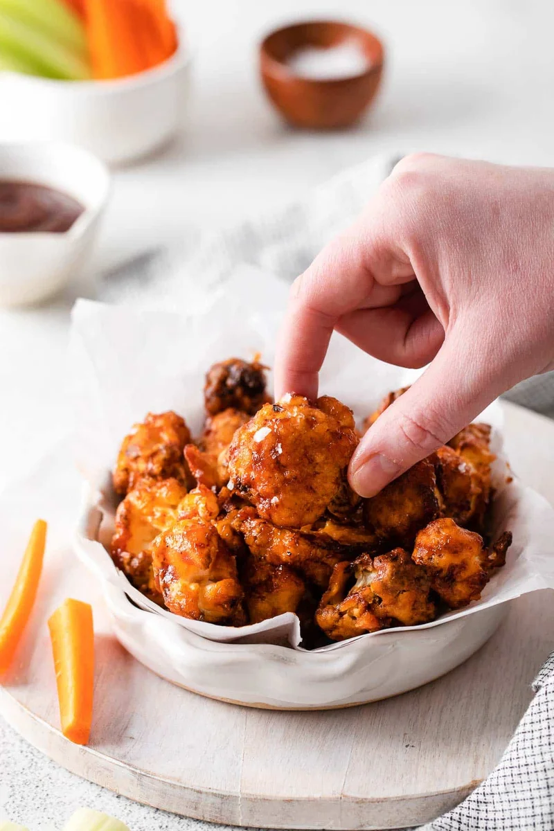 Air Fryer Cauliflower Wings